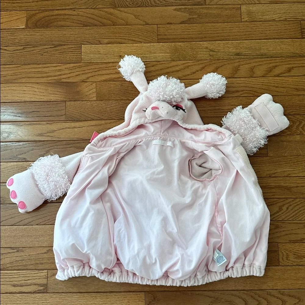 🐶 OLD NAVY Baby Poodle Halloween costume pink 12-24 months dog baby Halloween